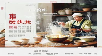 91豆花制作直播预告封面，师傅在直播间演示传统石磨磨浆全过程，画面真实生动